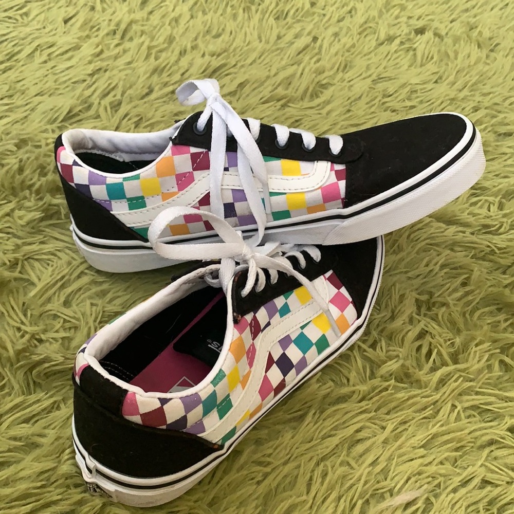 Vans Rainbow checked shoes